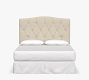 Elliot Curved Tufted Upholstered Headboard
