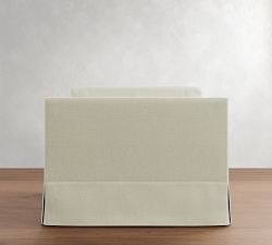 York Slope Arm Deep Seat Slipcovered Chair and a Half