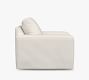 Big Sur Slipcovered Swivel Outdoor Lounge Chair