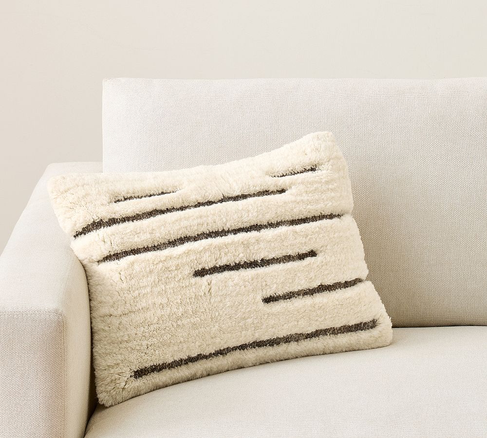 Textured Lumbar Pillow