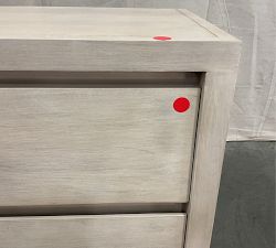Open Box: Cayman Wide Nightstand, Biscotti