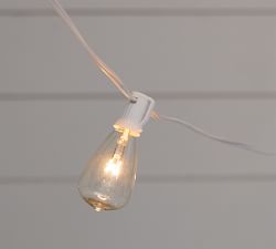 String Light Set: Standing String Light Posts + Edison String Light