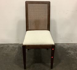 Open Box: Monty Cane Dining Chair - Vintage Amber