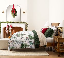 Jacquard Knit Fair Isle Blanket