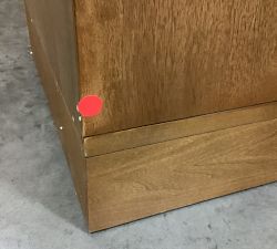 Open Box: Reed Modular Bar Open Hutch, 18&quot;W x 14&quot;D x 32&quot;H - Antique Umber