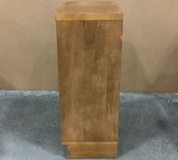 Open Box: Reed Modular Bar Open Hutch, 18&quot;W x 14&quot;D x 32&quot;H - Antique Umber