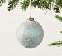 Light Blue German Glitter Ornament