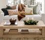 Faux White Berry Pine Candle Holder Centrepiece