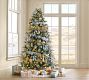 Light Blue German Glitter Ornament