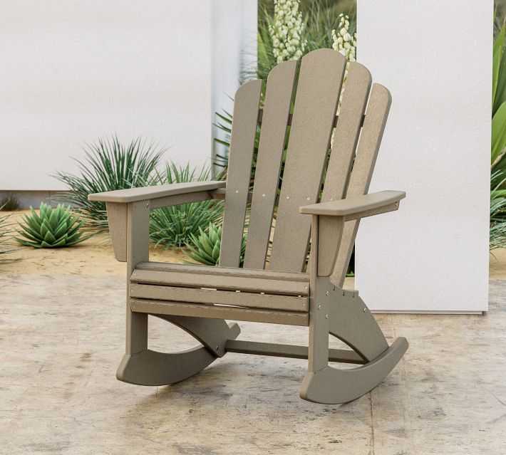 Pottery Barn Adirondack x Polywood Rocking Chair Pottery Barn