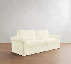 Westwood Roll Arm Slipcovered Sleeper Sofa  (64"&ndash;95")