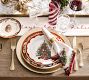 Holiday Tree Glass Place Card Holders - Set of 4