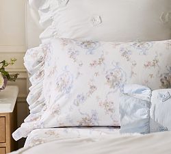 LoveShackFancy Manorbrooke Bouquet Printed Sheet Set
