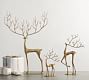 Brass Sculpted Reindeer
