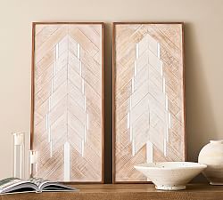 Planked Pine Wall Art