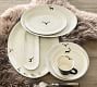Rustic Reindeer Stoneware Salad Plates - Set of 4