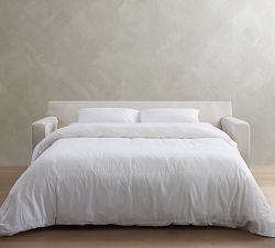 Buchanan Square Arm Sleeper Sofa with Memory Foam Mattress (78&quot;-84&quot;)