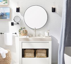 Linden Round Mirror