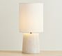 Tapered Alabaster Table Lamp (20")