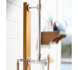 Eucalyptus Wood Outdoor Shower