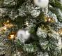 Lit Faux Frosted Pine Christmas Tree With Ornaments - 4 Ft.