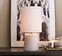 Tapered Alabaster Table Lamp (20")