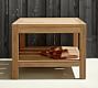 Teak Wood Outdoor Storage Bench