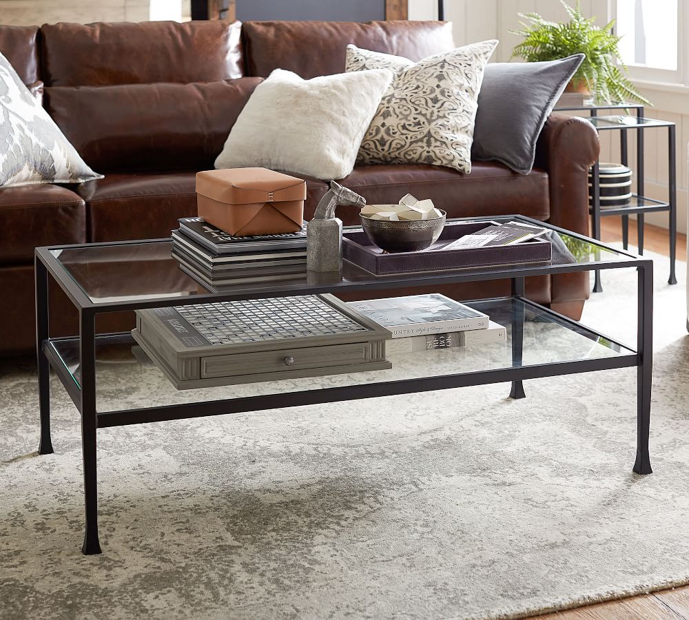 Pottery Barn Tanner Rectangular Coffee Table - Thumbnail 2