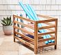 Teak Wood Outdoor Pool Storage Collection