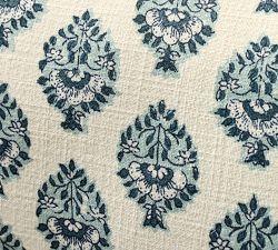 Haylen Block Print Lumbar Outdoor Pillow