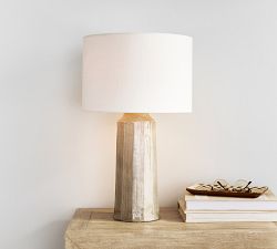 Ontario Ceramic Table Lamp (16"-22")