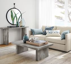 Blue Ombre Reactive Glazed Vase