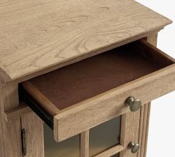 Livingston Glass Door Cabinet (17.5")