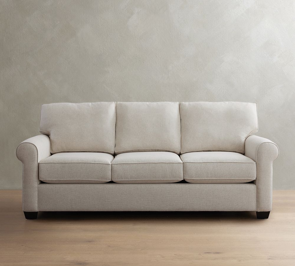 Buchanan Roll Arm Sleeper Sofa with Memory Foam Mattress (79&quot;-87&quot;)