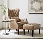 Champlain Tufted Square Arm Leather Chair