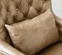 Champlain Tufted Square Arm Leather Chair