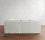 Cameron Slope Arm Slipcovered 3-Piece Wedge Sectional (106&quot;)