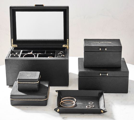 Quinn Jewelry Box - Foil Debossed