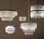 Sander Staggered Glass Round Chandelier (26&quot;)