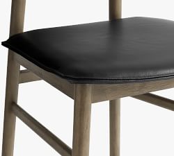 Serling Leather Dining Chairs, Set of 2