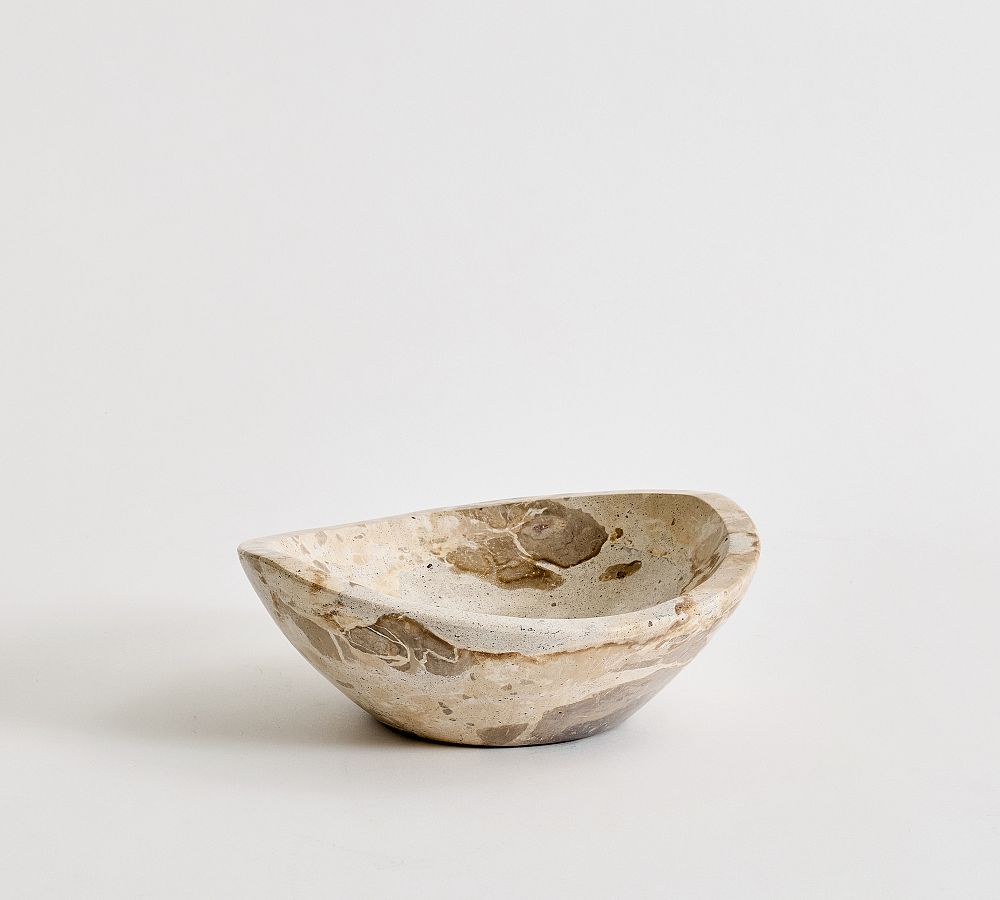 Medium Marble Decorative Bowl