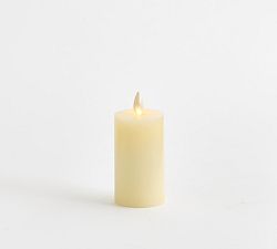 Premium Flickering Flameless Wax Pillar Candle