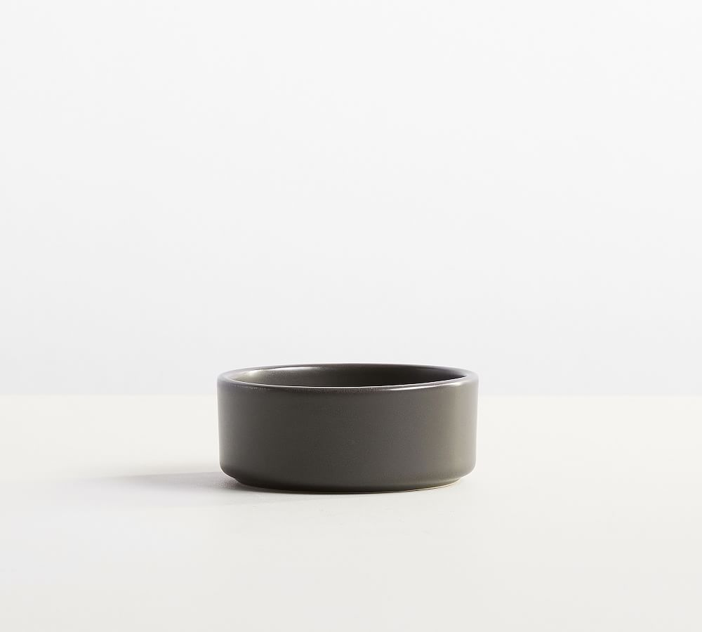 Mason Stoneware Pet Bowl - Charcoal, X-Small, 2 Cups