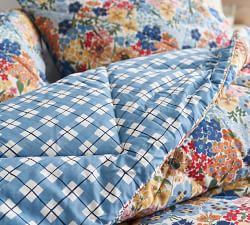 Willow Floral Reversible Percale Comforter