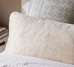 Alpine Faux Fur Oversized Lumber Sham