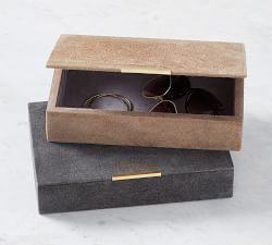 Avalon Suede Jewelry Box Collection