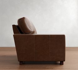 Build Your Own Turner Square Arm Leather Sectional