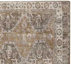 Nora Persian-Style Rug Swatch - Neutral