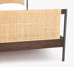 Haiden Cane Platform Bed