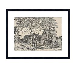 In the Hamptons Framed Print